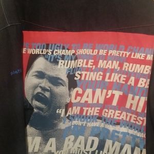 Platinum Fubu muhammad ali Jean Jacket